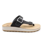 SYNTHETIC WOMAN SLIPPER BLACK