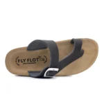 SYNTHETIC WOMAN SLIPPER BLACK – Image 4