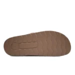 LEATHER MAN SLIPPER DARK-BROWN – Image 5