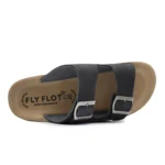 LEATHER MAN SLIPPER BLACK – Image 4