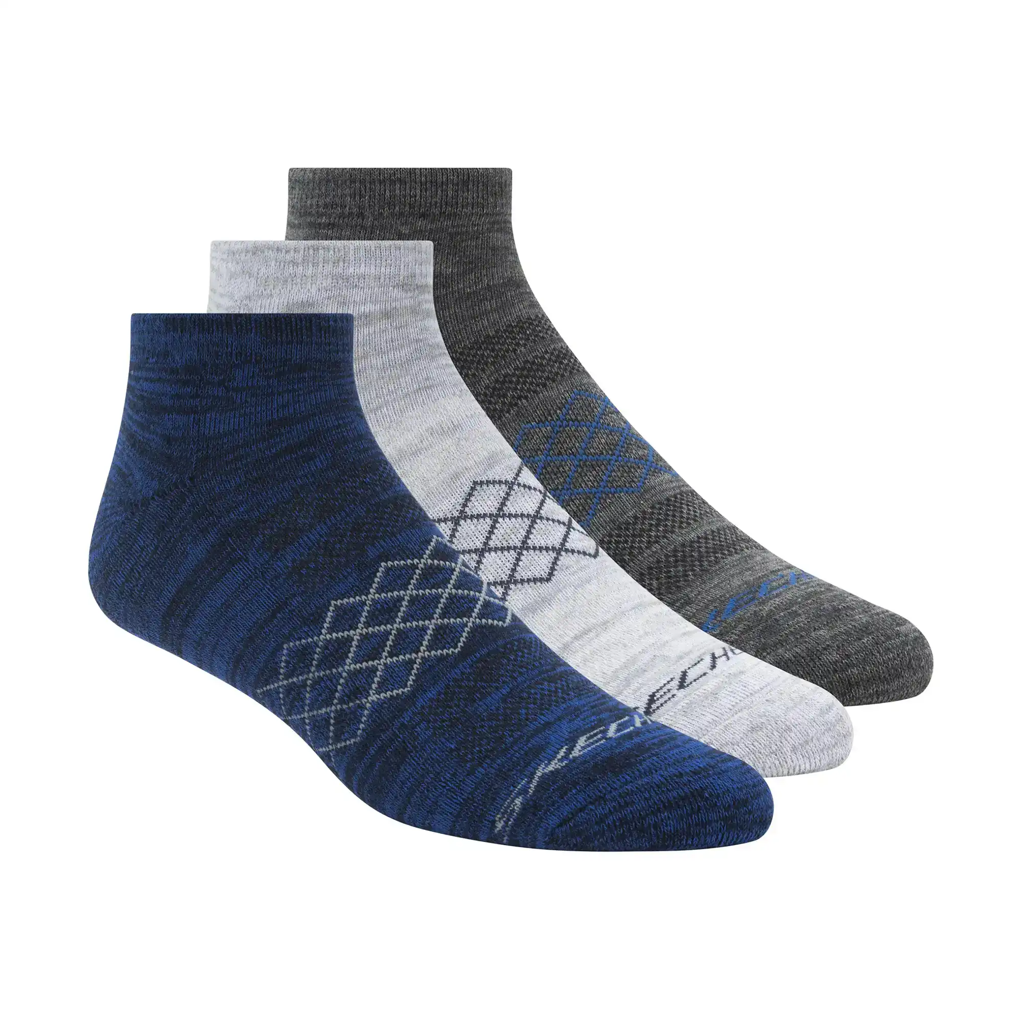 S113708-462_A 3PK MENS 1/2 TERRY LOW CUT – Image 1