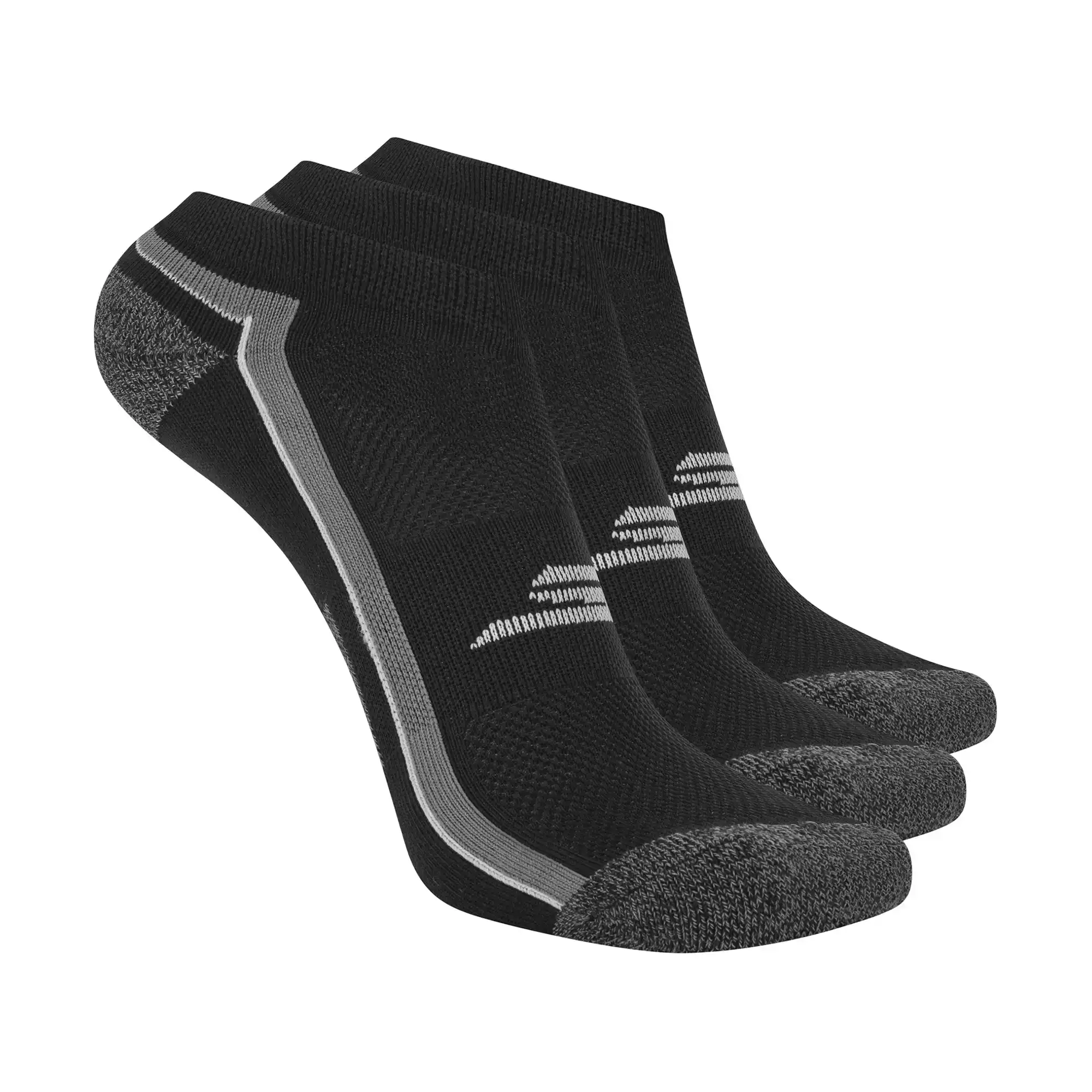 S114660HG-001_A 3PK MENS EXTENDED TERRY LOW CUT – Image 1