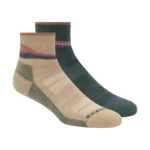 2PK WOMENS 1/2 TERRY TRAIL QTR CREW