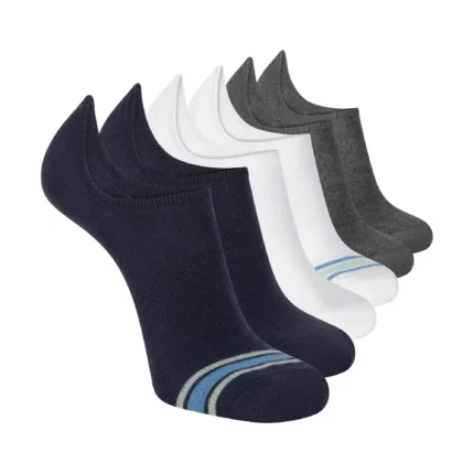 6PK MENS NON TERRY NO SHOW